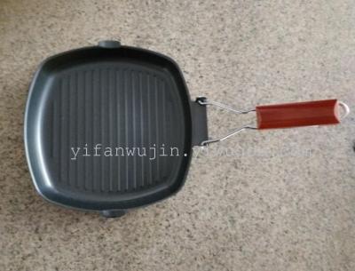 A thick square pan steak frying pan pan non stick frying pan