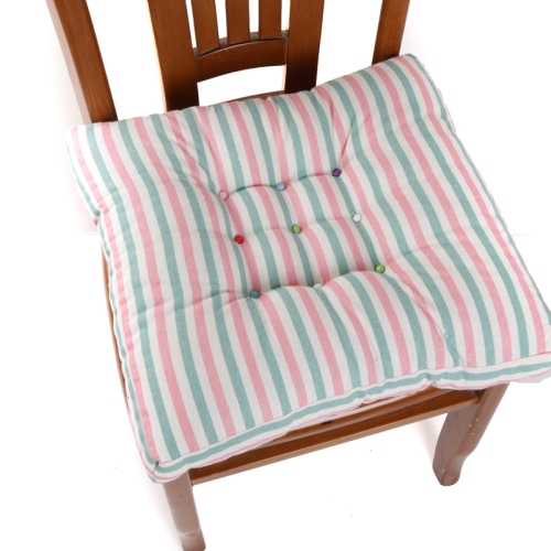 stall goods fashion buckle striped seat cushion dining chair cushion sofa car cushion