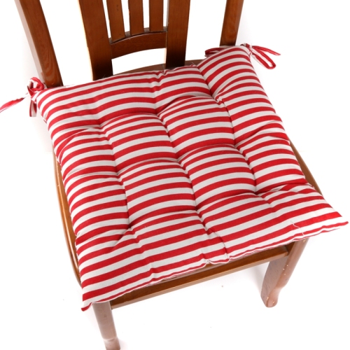 simple striped seat cushion dining chair cushion sofa office seat cushion