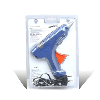 60W 蓝色 电热枪 热溶胶枪 全塑封带开关