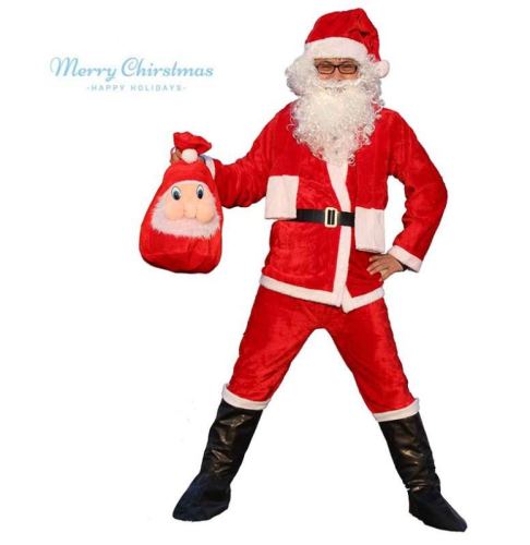 Adult Christmas Clothing Men and Women Adult Christmas Clothing Performance Wear Santa Claus Clothes