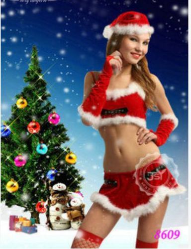 new european and american style sexy short skirt christmas clothes sexy christmas clothes women‘s christmas clothes