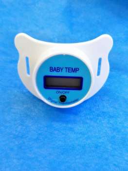 新生婴儿安抚奶嘴式体温计口含温度计宝宝口腔