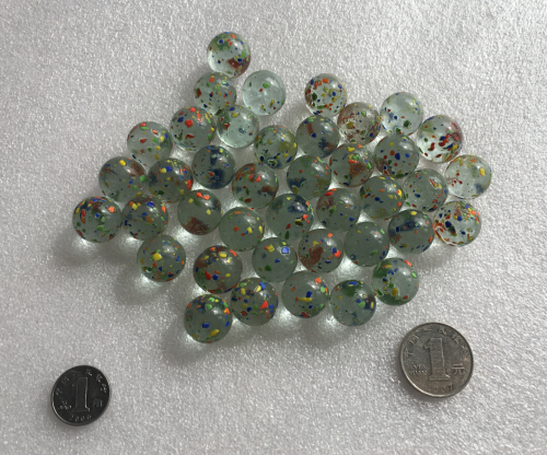 free shipping 100 pcs 16mm transparent sesame balls 1.6cm solid glass marbles wholesale
