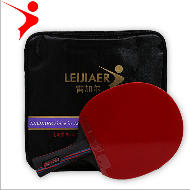 雷加尔,Leijiaer，乒乓球拍,单支装 ,横拍，直拍，仿碳底板，9.8A