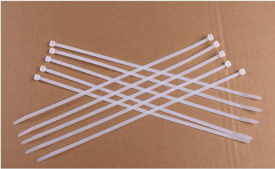 Plastic self-bond nylon strap white Plastic seal nylon strap tie wire