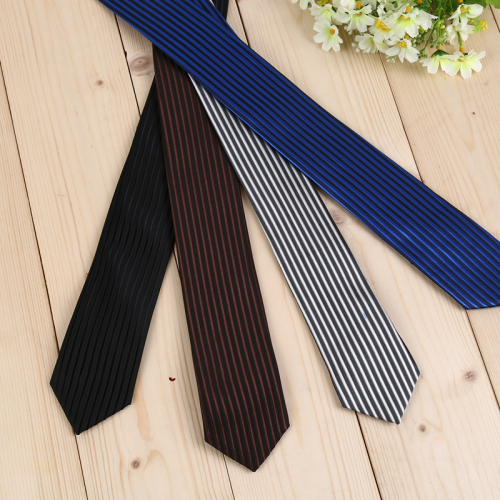 Factory Direct Sales Men‘s Polyester 6cm Vertical Tie
