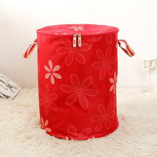 Non-Woven Storage Barrels Sundries Container Waterproof Moisture-Proof Trash Can Wholesale Factory Direct Sales