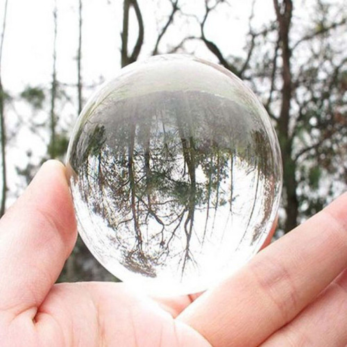 Free Shipping 5 40mm High White Transparent Colorless Crystal Ball 40mm Decorative Glass Marbles