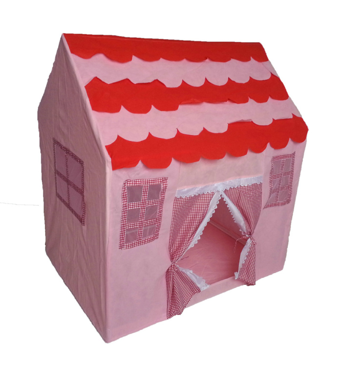 粉色公主城堡蒙古包 儿童帐篷玩具屋批发厂家