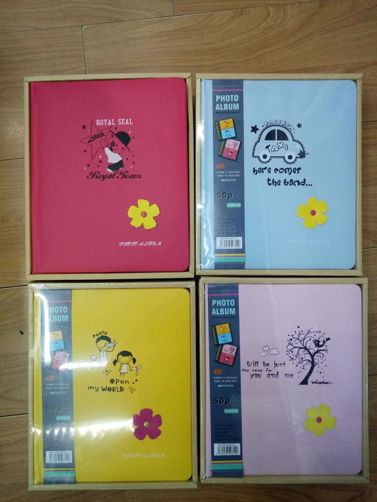 新款精品创意工艺相册4D200张宝宝成长纪念影集