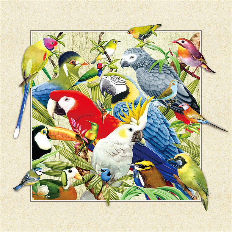 高清5D立体画  魔幻画 40*40厘米