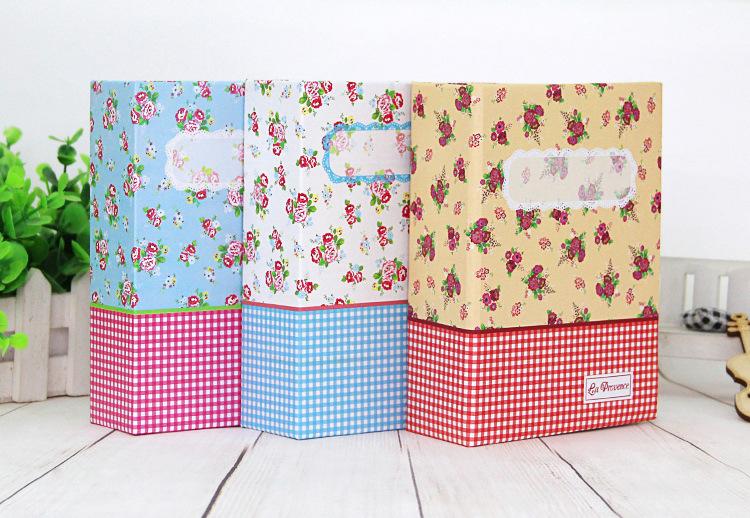 碎花6寸插页式相册简易相册情侣相册影集