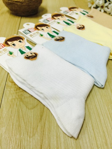 Children‘s Socks Warm Socks Solid Color Cotton Socks Four Colors Optional