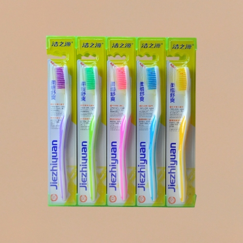 Toothbrush Wholesale Clean Source 8652 Soft-Bristle Toothbrush High Density Bristle