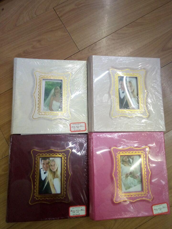 新款婚纱皮革相册粘胶20张礼品工艺影集