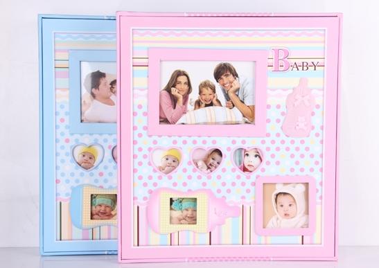 新款宝宝成长纪念相册6寸300张创意工艺影集