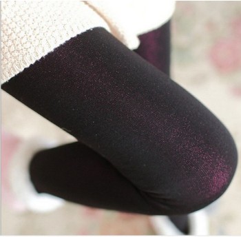 锦纶炫彩薄款无缝一体裤 外穿假透肉踩脚打底