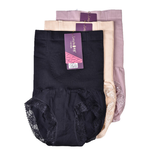 Seamless High Waist Functional Abdominal Pants Body Shaping Underwear Warm Pants Non-Return