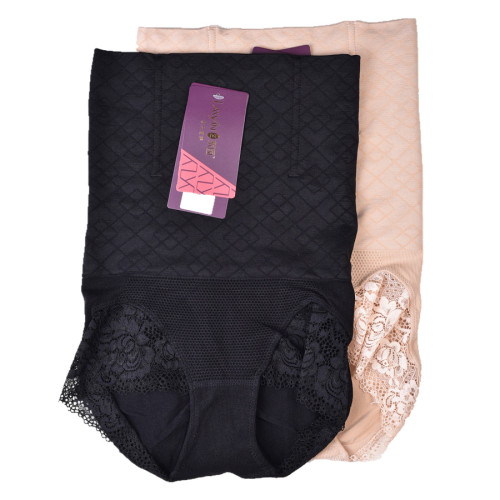 seamless high waist double thickened abdominal pants lace lace belly contracting underwear body shaping pants return and exchange are not supported