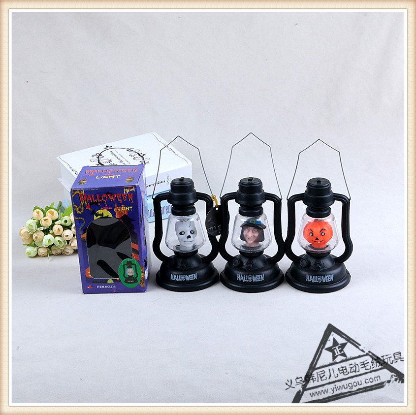 万圣节手提马灯 南瓜 巫婆灯 骷髅灯 煤油灯 万圣节装饰