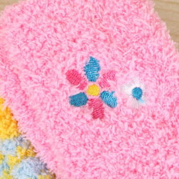 冬款时尚童袜儿童毛巾袜保暖睡眠袜子