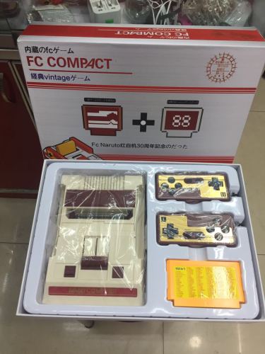 Red and White Family Mini FC Game Console