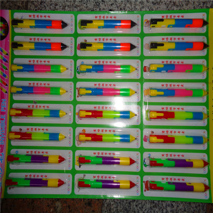 儿童玩具变形验钞隐形笔 赠送礼品LED灯笔 发光隐形写字笔厂直销详情1