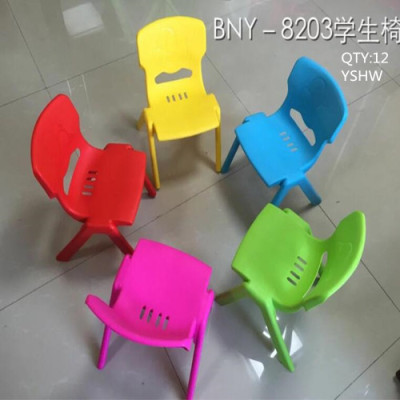 Plastic student chair 8203