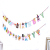 Wedding Festival Party Pennant Hanging Strip 2 M Venue Layout Garland Colored Ribbon Color Stripes Decorations Wholesale