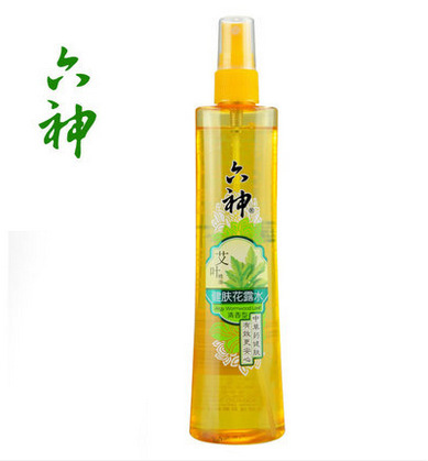 Liushen Spray Moxa Leaf Skin Strengthening Florida Water （180ml） Summer Prickly Heat Removing Anti-Mosquito Essential