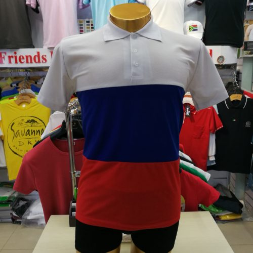 Factory Wholesale Custom Activity Casual Sports Flag Stitching Polo Shirt