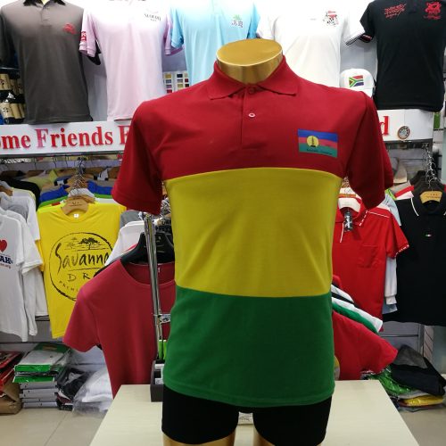 manufacturers wholesale custom activities casual sports flag stitching polo shirt