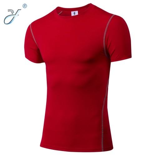 Factory Wholesale Custom Bodybuilding Sports Cycling Quick-Drying T-shirt