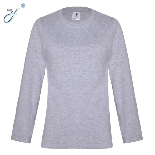 factory wholesale custom activities casual long-sleeved t-shirt cotton breathable bottoming shirt
