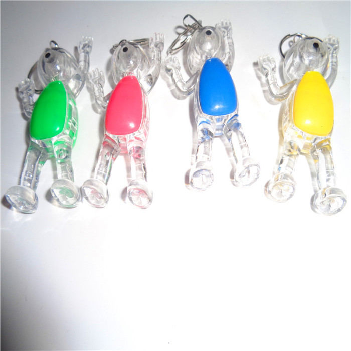儿童玩具美人猴钥匙扣灯 活动赠品LED钥匙扣小夜灯 发光货源直销详情3