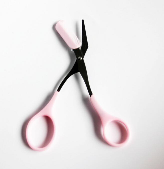 ni修眉剪带眉梳 修眉神器新款韩国式修眉剪刀 