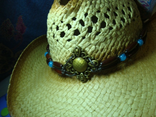 hand-woven cowboy hat belt boutique fashion western cowboy hat belt