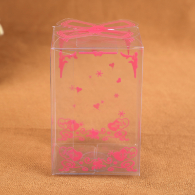 Box manufacturers supply PVC plastic box PP transparent box candy box to sample custom