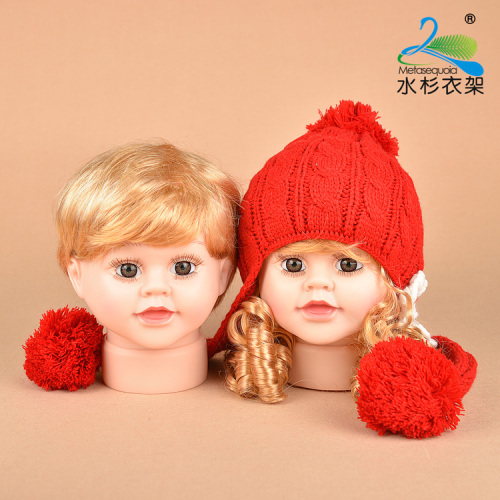 large wig infant and child model head clothing store maternal and infant store hat head mold