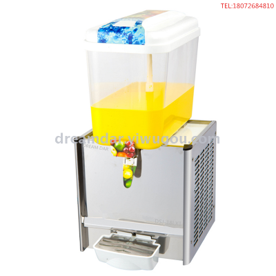 Commercial beverage machine juice machine 18L single temperature mixing three - cylinder cold drinks hotel supplies