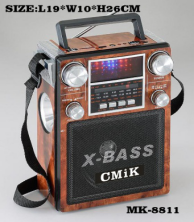 FM/AM/SW1-2 Muitiband Radio Band Card Medium Speaker