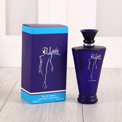 foreign trade export blue lady perfume perfume for women lasting fresh 100ml