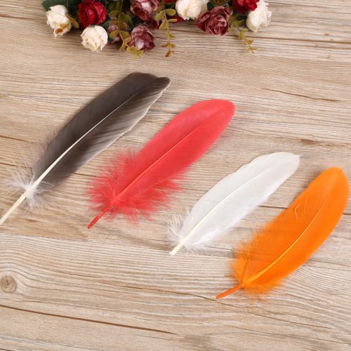 factory direct fashion solid color feather color variety