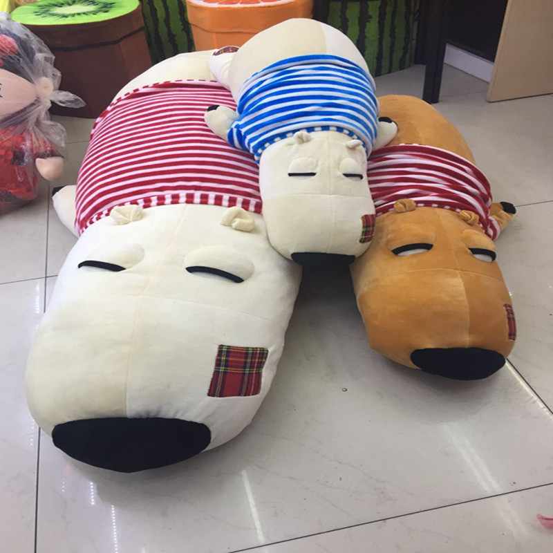 软体羽绒棉欠揍狗 毛绒玩具 公仔睡觉公仔 玩偶
