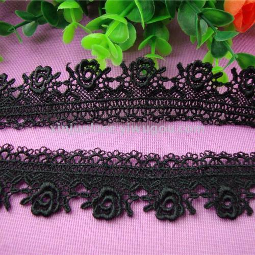 water soluble embroidery polyester lace spot xinjun lace clothing accessories lace
