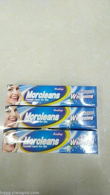 Factory direct English version of toothpaste Morcleans, a 72, paste custom