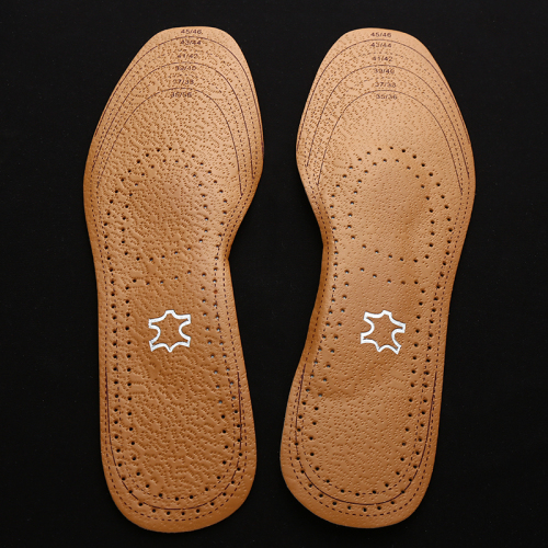 Leather Surface Can Be Cut with Arch Correction Insole