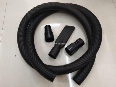 Industrial vacuum accessories hose threaded pipe corrugated suction pipe 40 flat nozzle accessories hose suction head