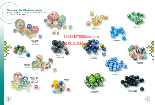 colored sesame glass marbles petals glass balls fish tank decoration children‘s toy balls wholesale